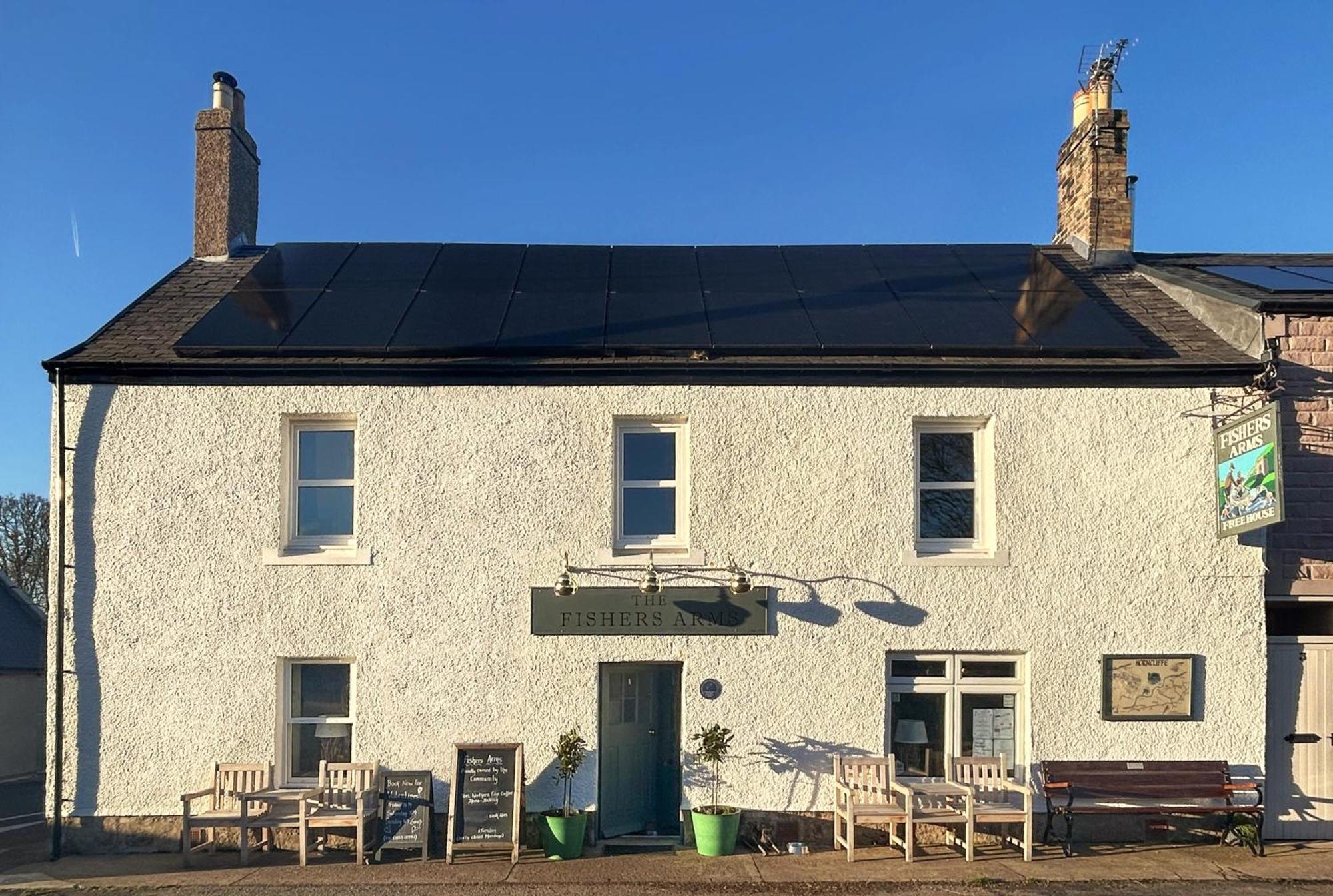Fisher Arms Community Pub Horncliffe ภายนอก รูปภาพ