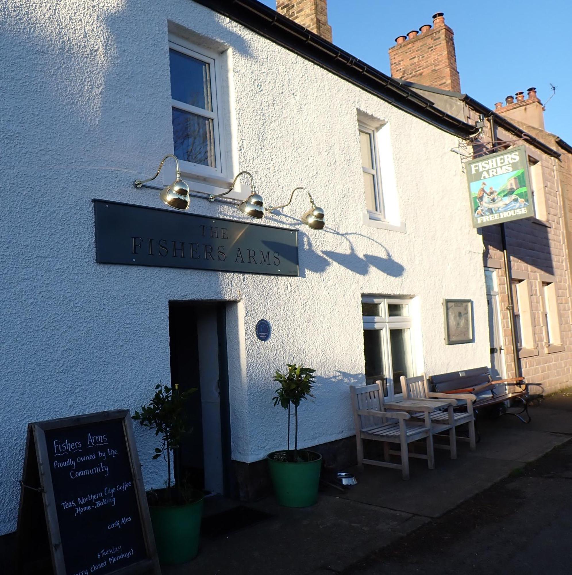Fisher Arms Community Pub Horncliffe ภายนอก รูปภาพ